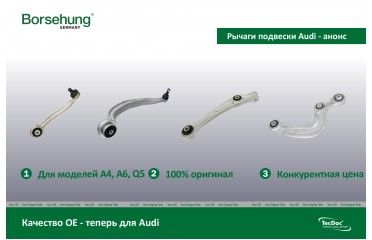 Рычаги подвески BORSEHUNG - control arms BORSEHUNG